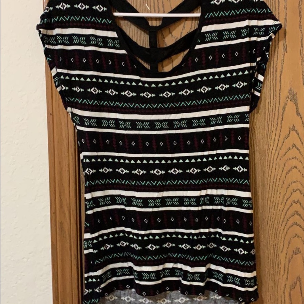 Women’s top with open back
